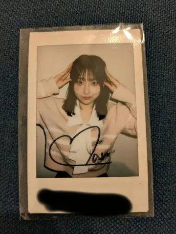 사쿠라바 하루카 친필 사인 폴라로이드
