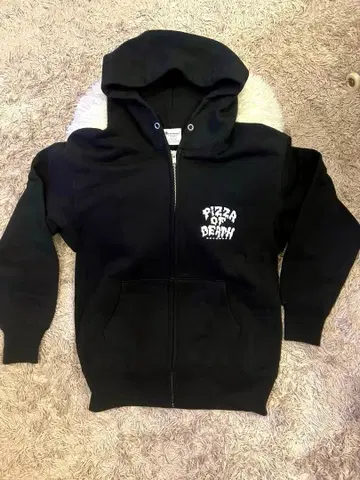 Pizza of Death 후드티 블랙 M사이즈