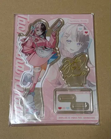 브이스포 타치바나 히나노 아크릴 스탠드 폴라로이드