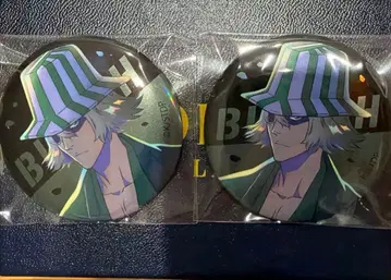 BLEACH 우라하라 키스케 메탈릭 캔뱃지