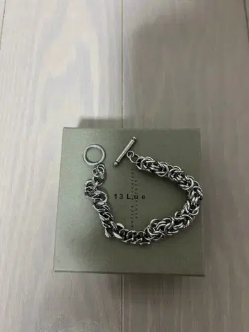 13Lue 실버 팔찌