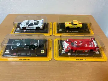 세계 레이싱카 컬렉션 NSX GT-one 로터스 S800 4종