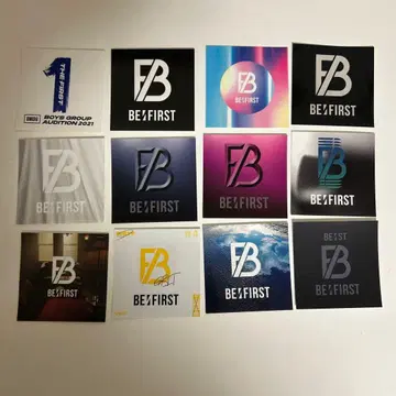 BE:FIRST 해시태그 로고 스티커 전종 12매