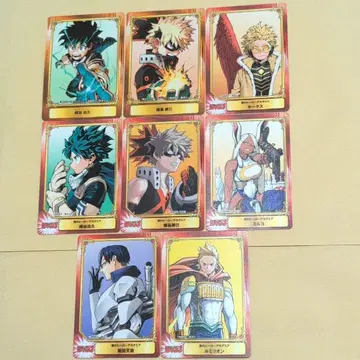 나의 히어로 아카데미아 히로아카 카드 특전 8장 세트