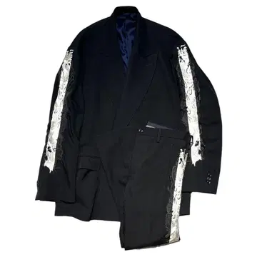 DOUBLET 19AW LINED CHAOS EMBROIDERY