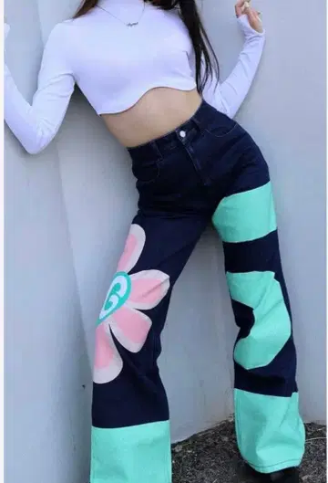 nope girl -ng- 디자인 데님