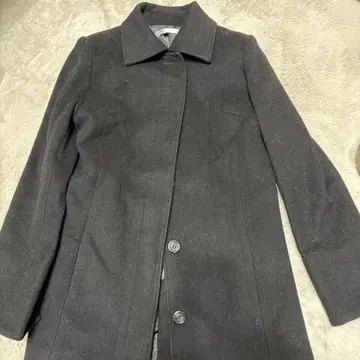 울 캐시미어 혼방 코트