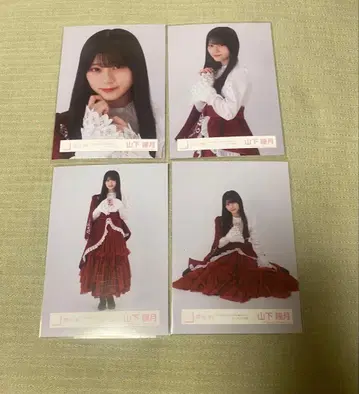 사쿠라자카46 야마시타 시즈키 돔 의상 왕자님 의상 4종 컴프 브로마이드