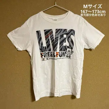 ONE PIECE 초파 양면 프린트 T셔츠 화이트