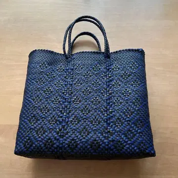 Letra 레트라 메르카도백 블랙 네이비 L