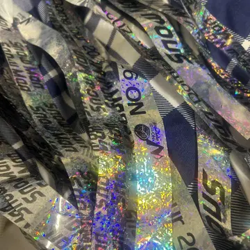 SnowMan ON 은색 테이프 낙하물