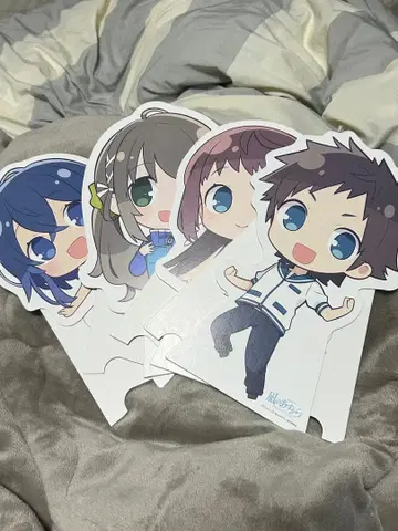 하얀 모래 아쿠아토프 스탠드 4장 세트