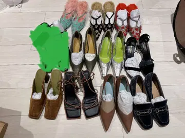 하이힐 펌프스 10켤레 세트 37