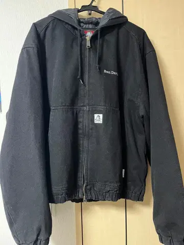 벤데이비스 워시 가공 트윌 액티브 후드티 충전솜