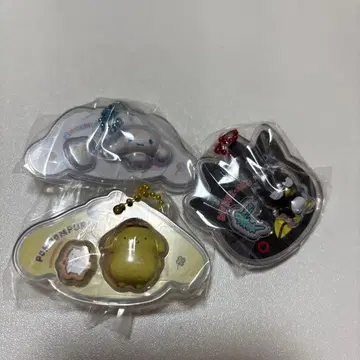 산리오 캐릭터즈 패키지 참 & 초코볼 3종 세트