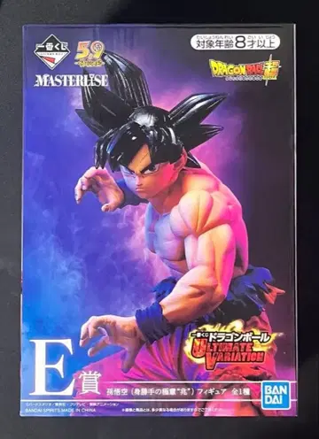 제일복권 드래곤볼 초 E상 손오공 피규어 극한의 경지
