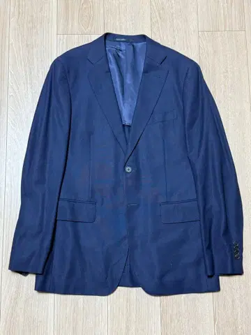 [미착용] 폴스미스 네이비 테일러드 자켓 울 혼방