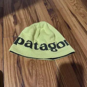 patagonia 비니 그레이 로고