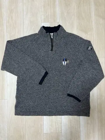 [ SINA COVA ] 시나코바 하프 지퍼 스웨터 오버 사이즈 LL