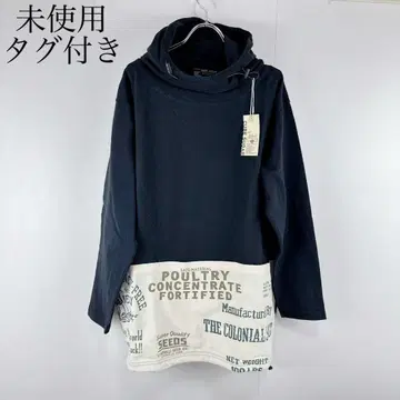 미사용 택 포함 큐브 슈가 천축 3 포켓 빅 후드티 블랙