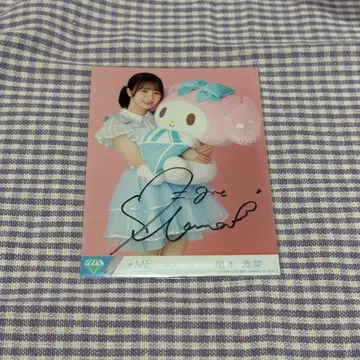 노이메 나기 나나 마이멜로디 반짝반짝 의상 브로마이드 중복 친필