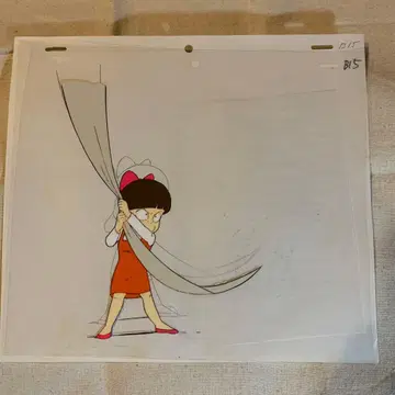 게게게의 키타로 애니메이션 셀화 고양이 소녀