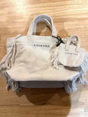ALEXIA STAM 프린지 토트백
