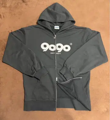 9090 지퍼 후드티