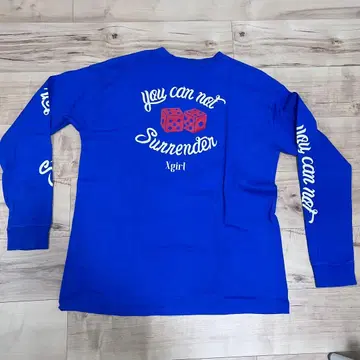 Xgirl 긴팔 T셔츠 ONESIZE 파랑