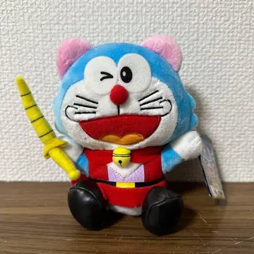 [레어] 도라에몽 영화 코스튬 봉제 인형 진구와 냥냥 시공전