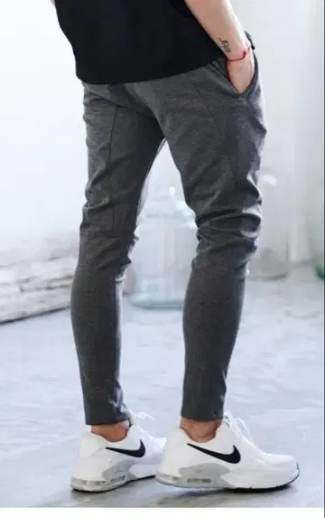 CAMBIO CAJAL 그레이 조거 팬츠
