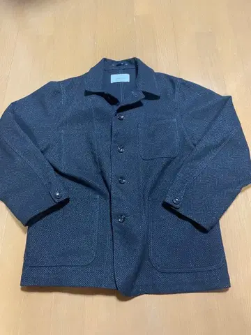 JOHNBULL 다크 그레이 헤링본 자켓