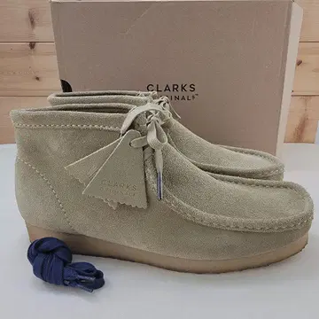 클락스 왈라비 부츠 메이플 스웨이드 UK7.5 25.5cm