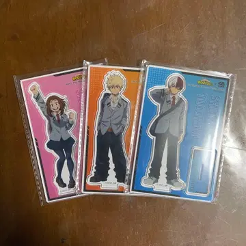 나의 히어로 아카데미아 아크릴 스탠드 3개 세트