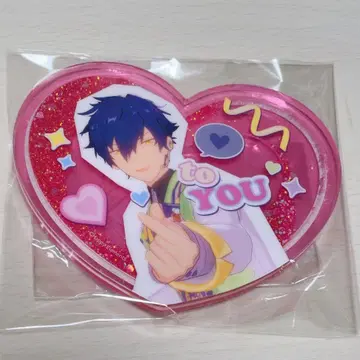 앙스타 8주년 아크릴 스탠드 하트 동상 사자나미 쥰