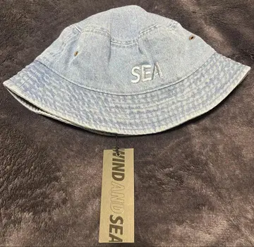 미사용 WIND AND SEA 버킷햇 데님 윈드앤씨