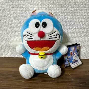 [레어] 도라에몽 영화 코스튬 봉제 인형 진구(노비타)와 날개의 용사들
