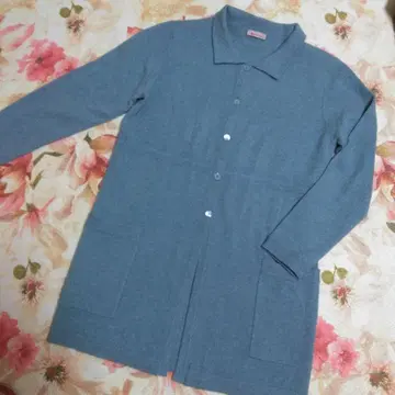 몽타규 캐시미어 가디건 캐시미어 100% 캐시미어 롱 가디건