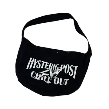 Hysteric Glamour HYSTERIC POST 메신저 블랙