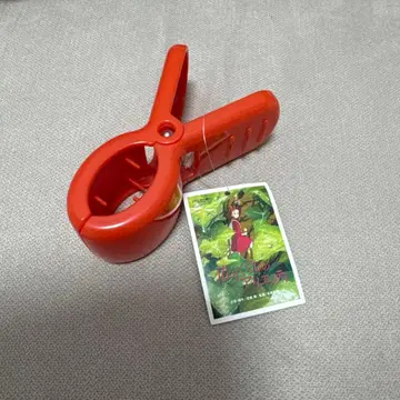 미사용 새상품 벼랑 위의 포뇨 빨간색 액세서리