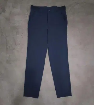 비바하트 블랙 슬림 팬츠 속기모 스트레치