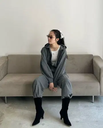 clane 후디 스웨트 올인원 택 포함