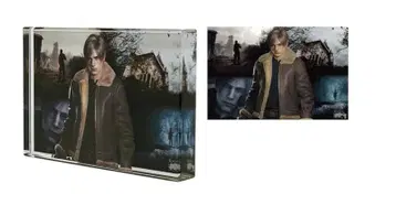 레온 아크릴 블록 대 캡콤전 바이오하자드