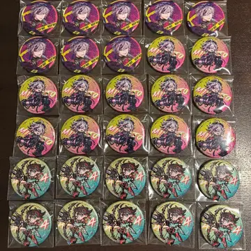 니지산지 후와구사 Stun Mode 캔뱃지 후와 미나토 사에구사 아키나