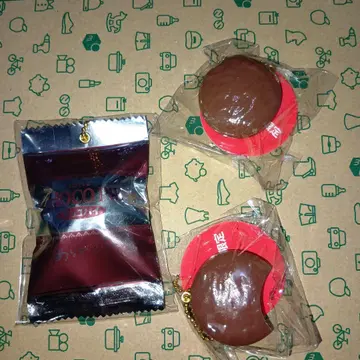 롯데 초코파이 미니어처 키링 다이토 한정판 풀컴프