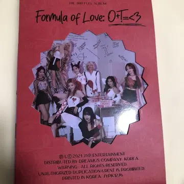 Formula of Love: O+T= [ 3 앨범
