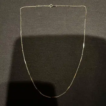 플라티나 체인 목걸이 P 약 45cm 약 5g 중고