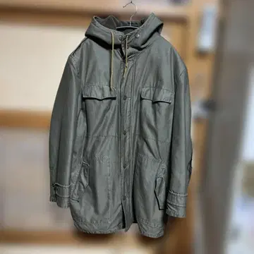 86's 빈티지 구제 의류 올리브 그린 밀리터리 자켓 군용 그린 L