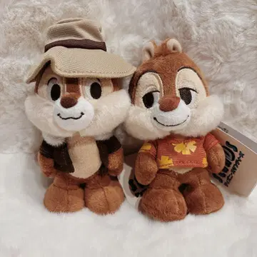 디즈니 스토어 봉제 인형 스탠디즈 stands 칩과 데일