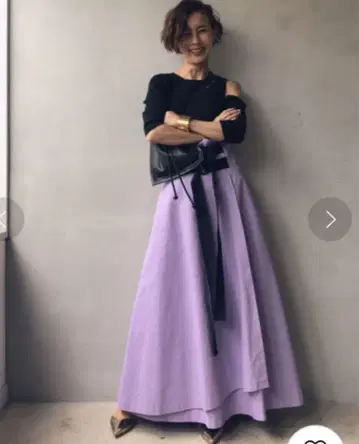 AMERI DOUBLE TAPE BELT SKIRT